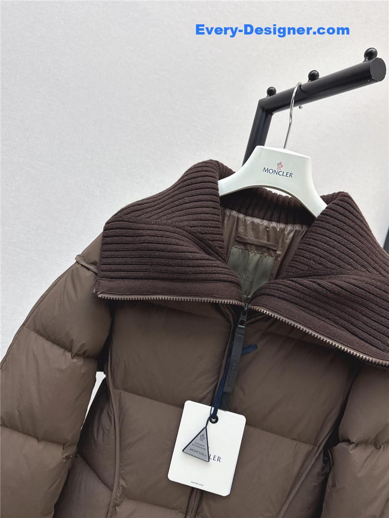Moncler long down jacket