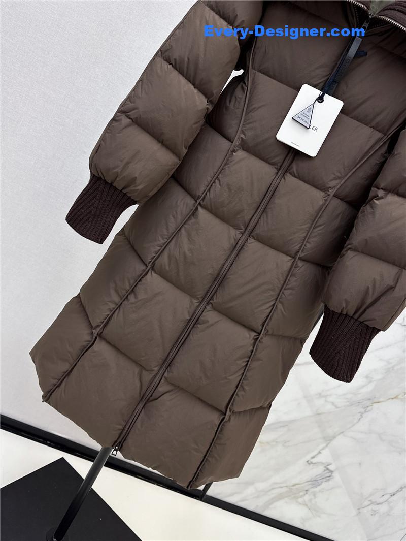 Moncler long down jacket