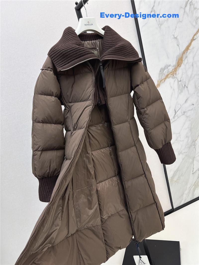 Moncler long down jacket
