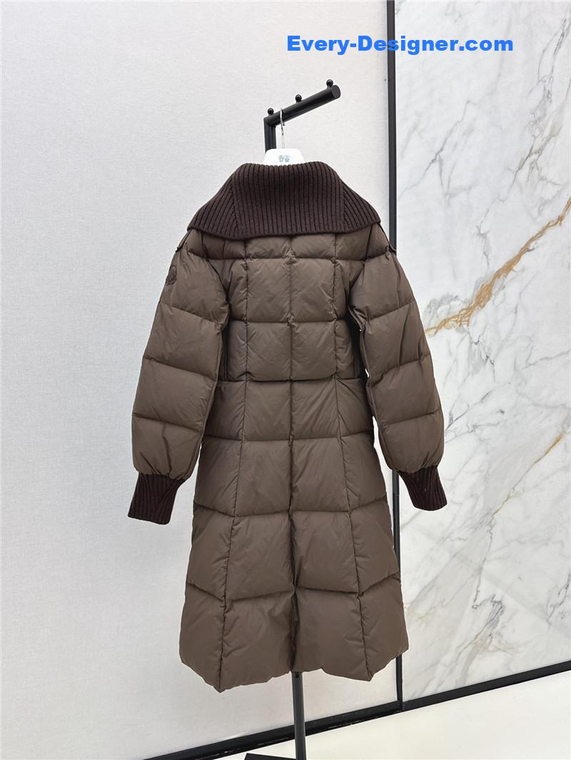 Moncler long down jacket