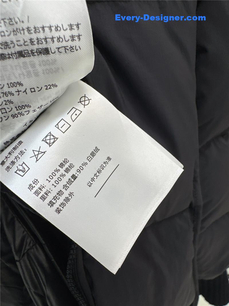Moncler long down jacket