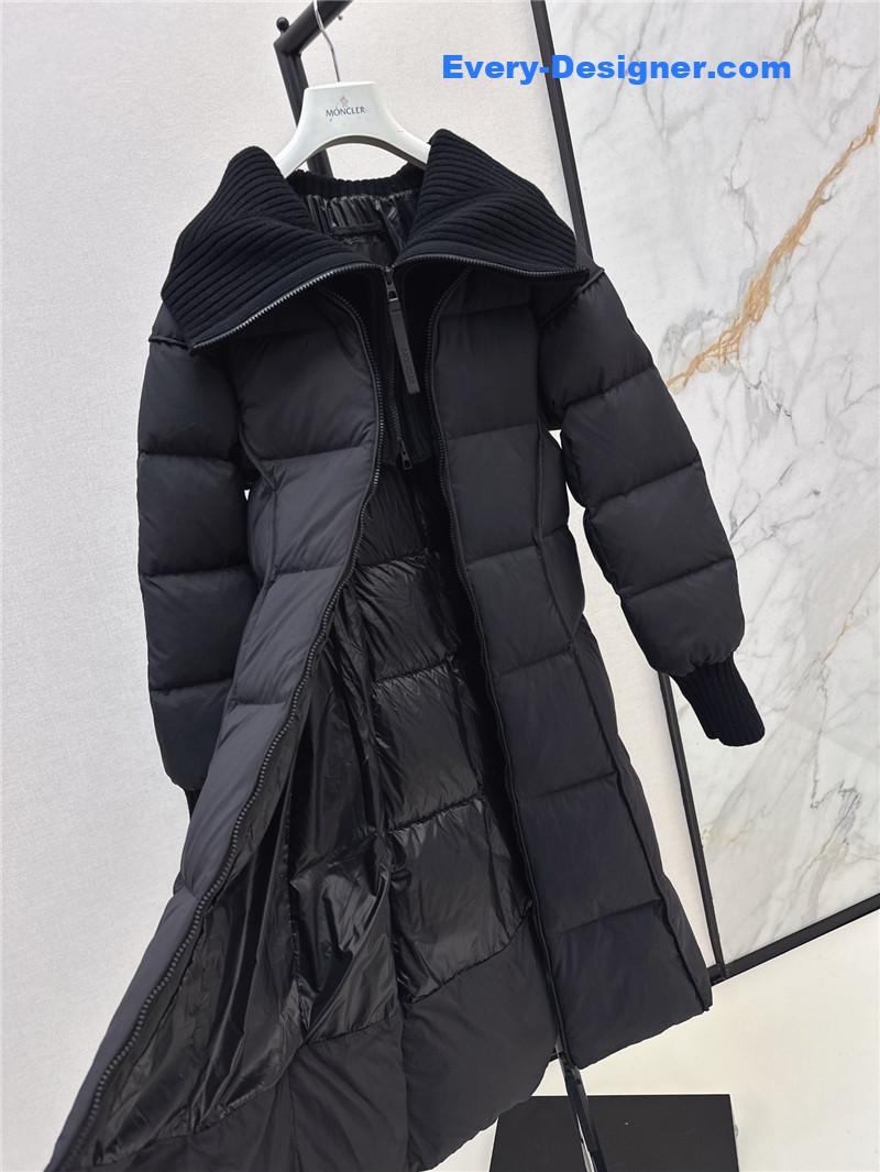 Moncler long down jacket