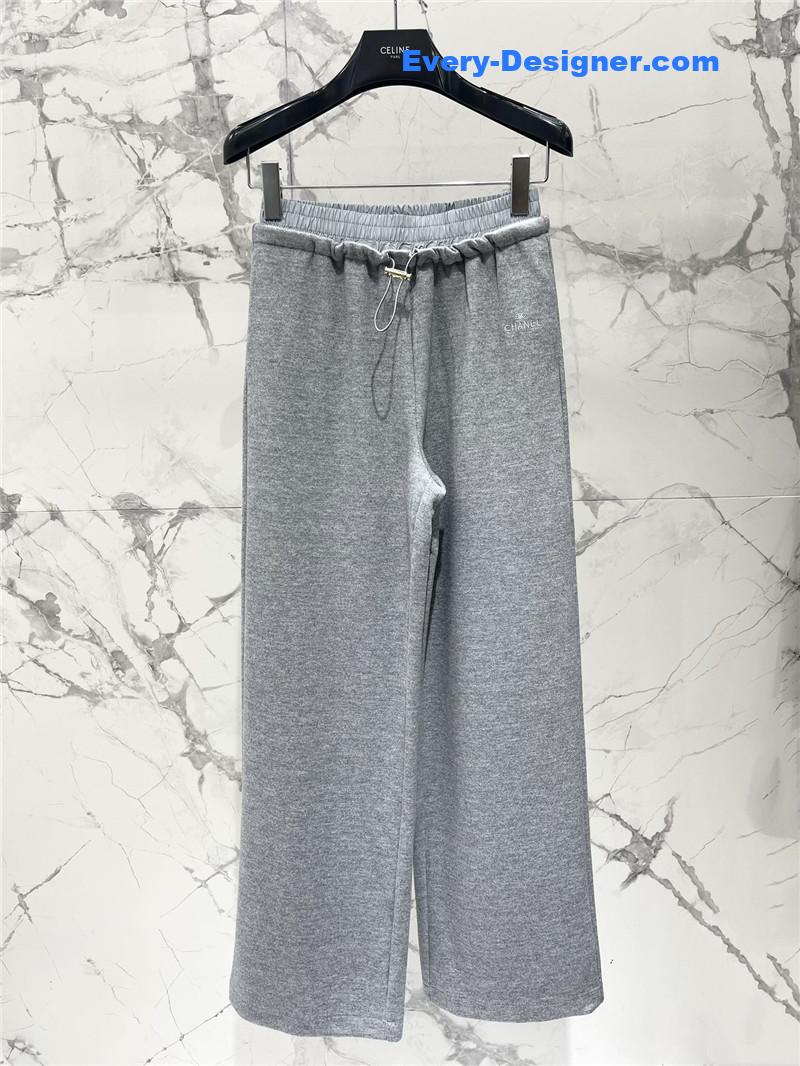 Ce1i*e straight wide-leg pants