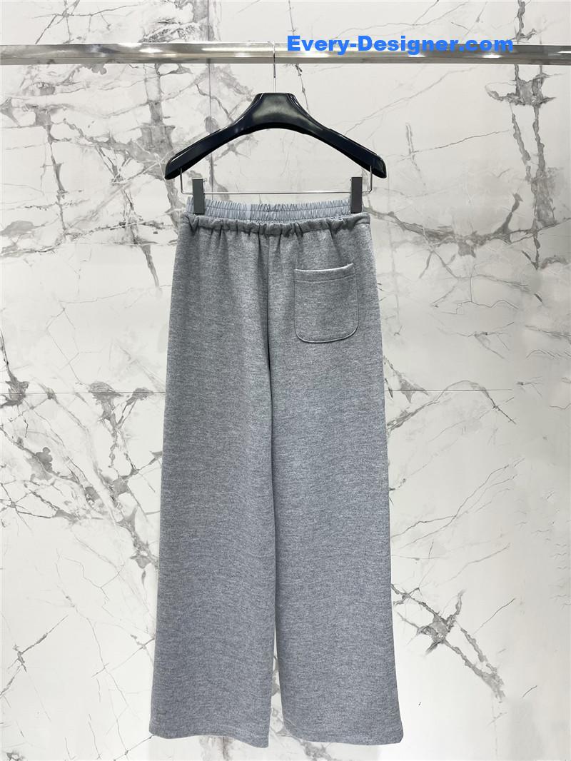 Ce1i*e straight wide-leg pants