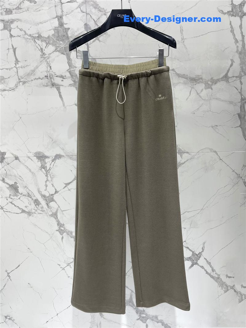Ce1i*e straight wide-leg pants