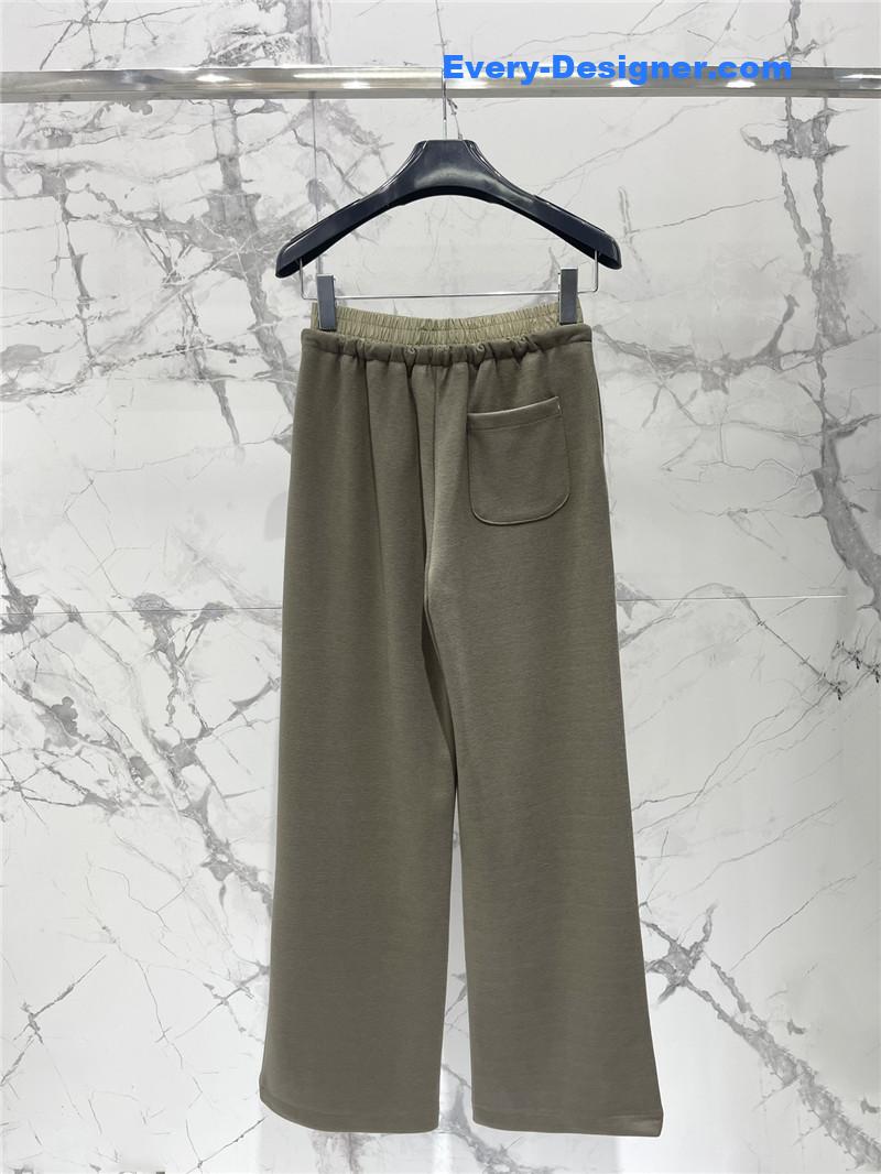 Ce1i*e straight wide-leg pants