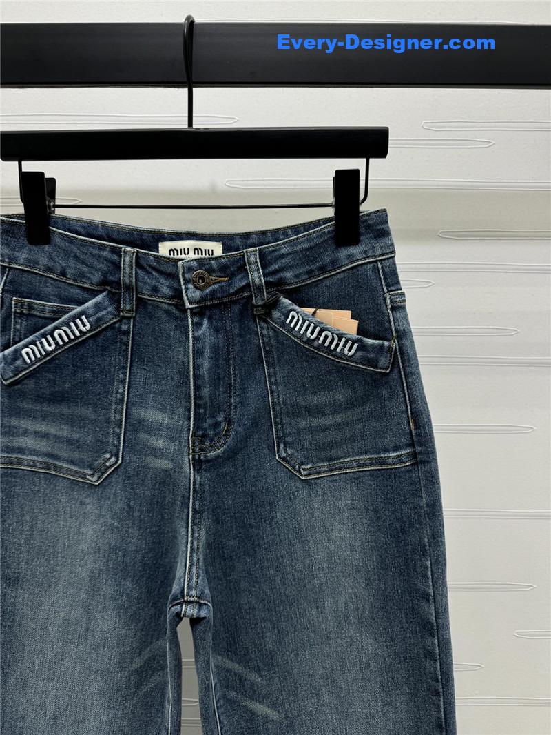 M1um1u straight jeans