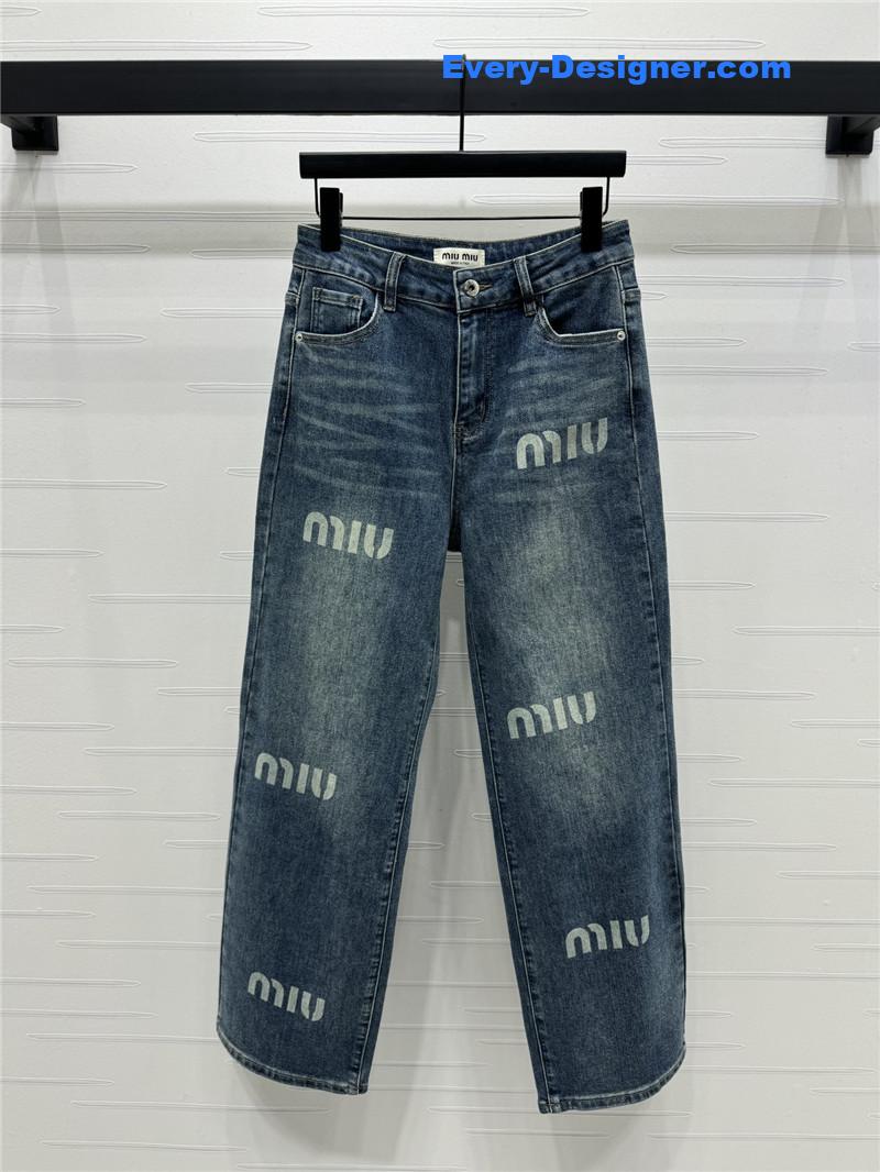M1um1u high waist jeans