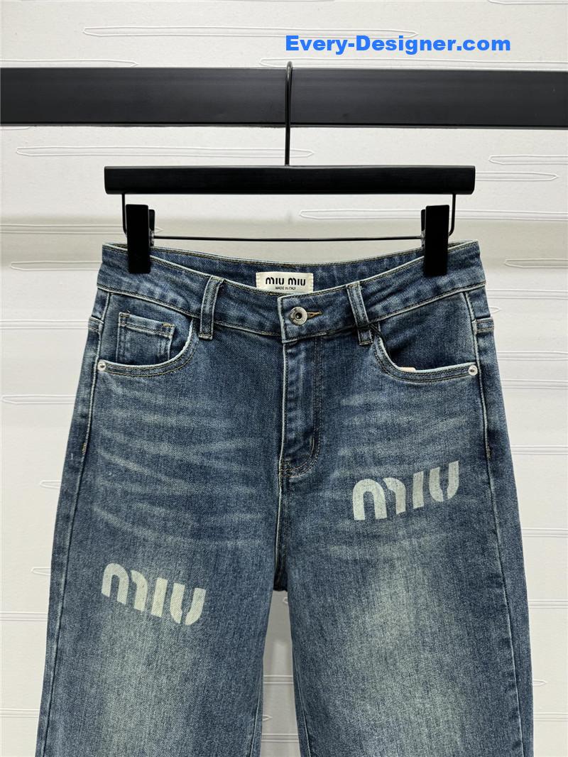 M1um1u high waist jeans