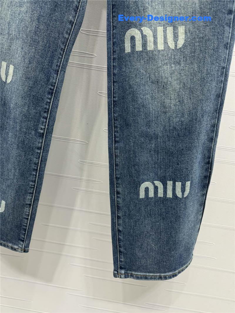 M1um1u high waist jeans