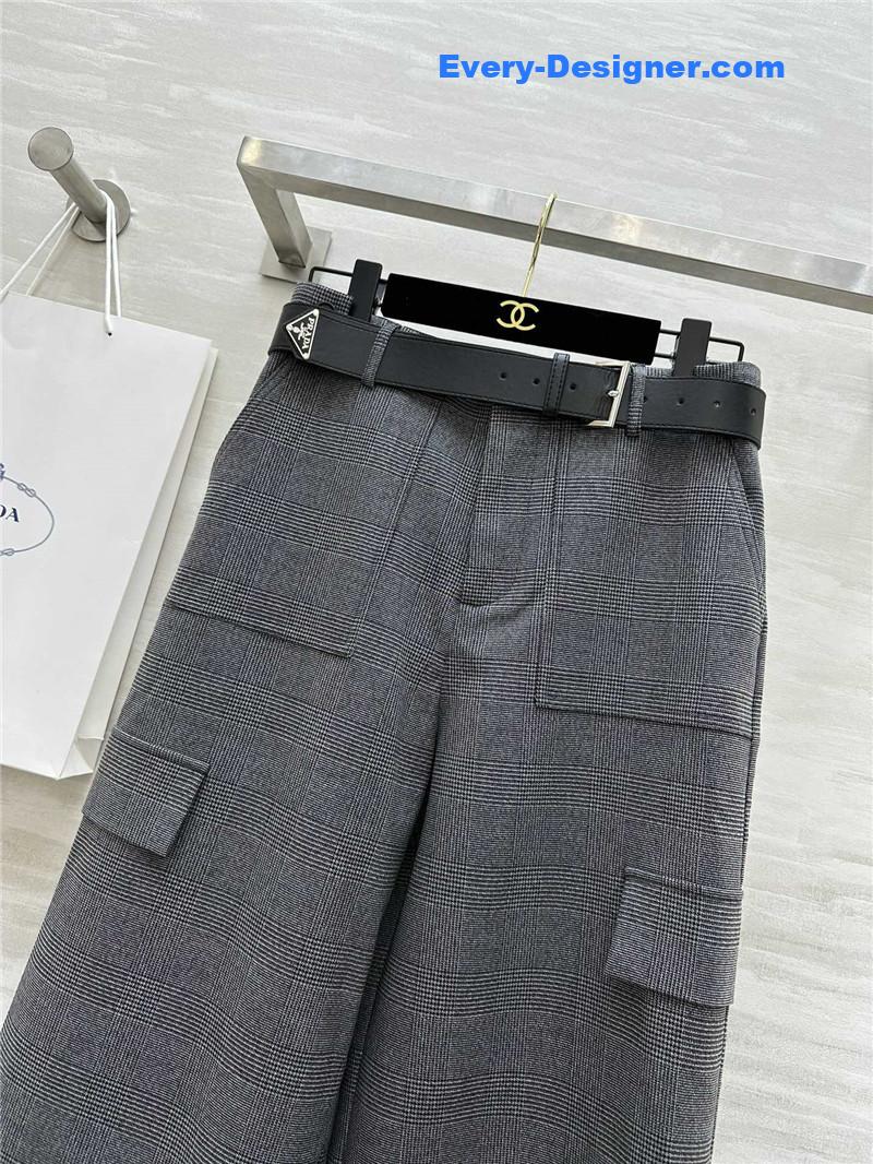 Pra*a vintage check overalls