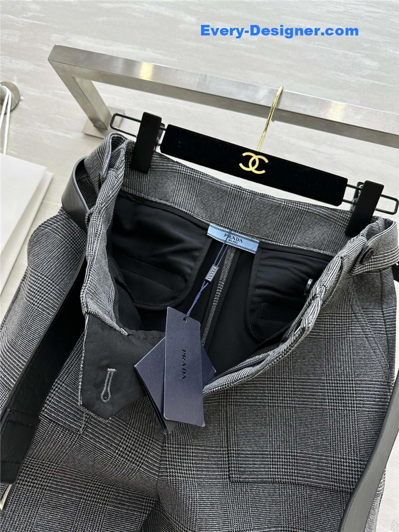 Pra*a vintage check overalls