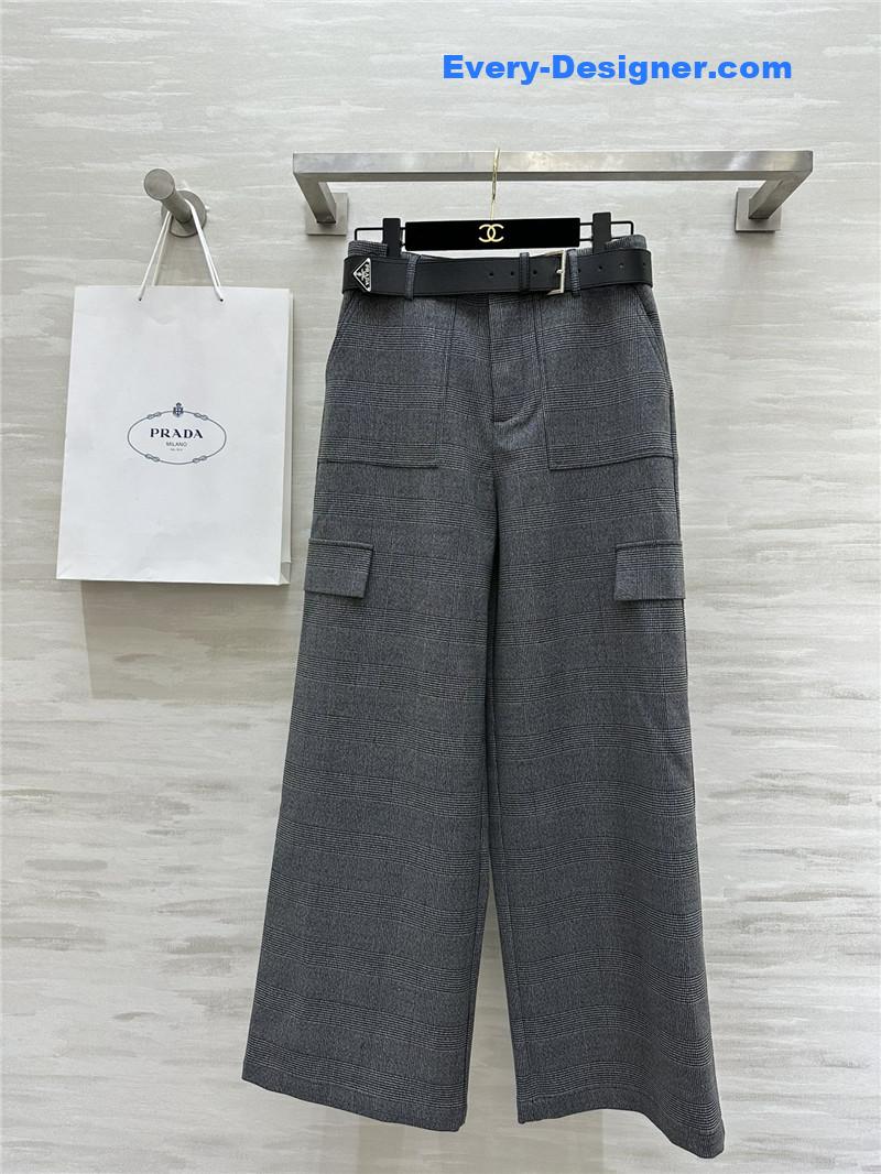 Pra*a vintage check overalls