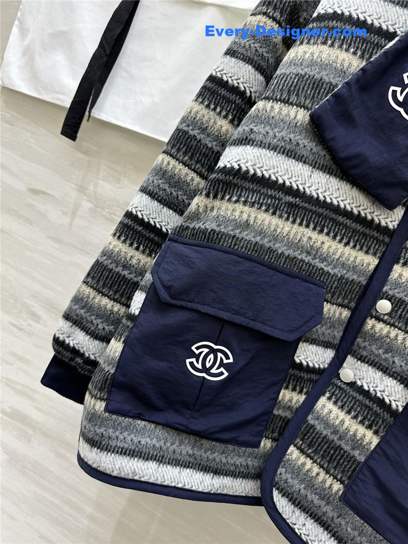 Ch**el thick wool coat