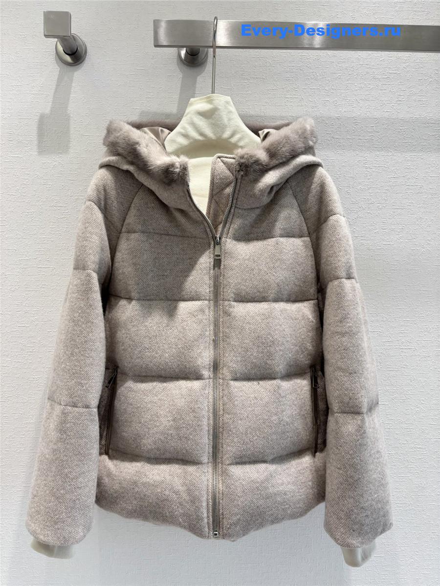 L0r0 P1ana mink down jacket