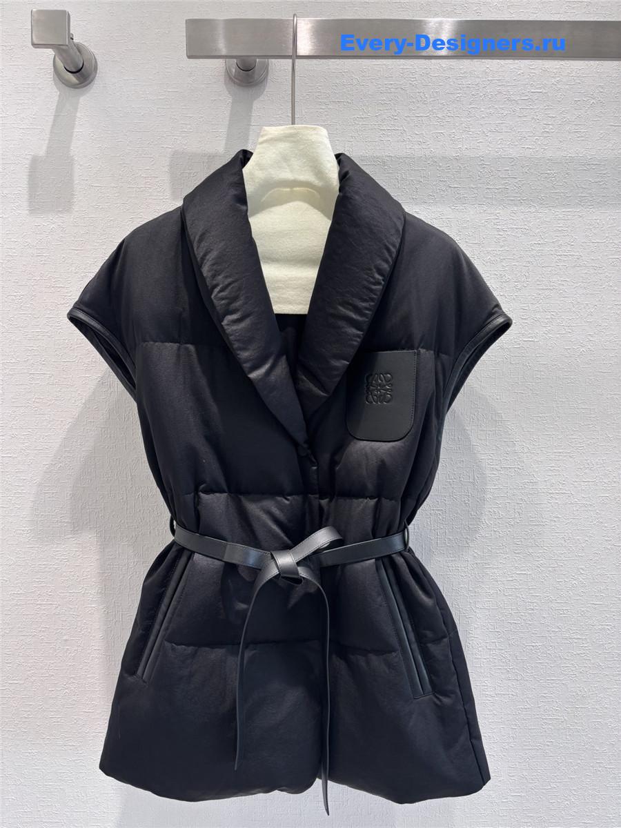 L0ew* lapel down vest