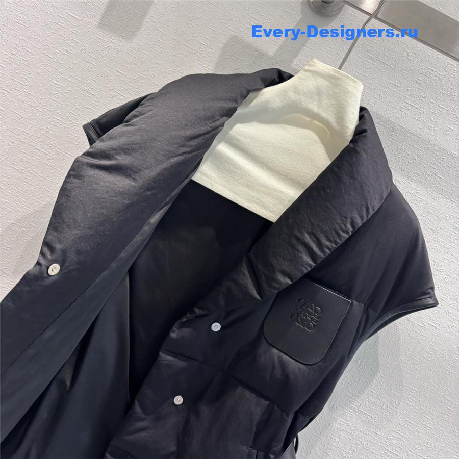 L0ew* lapel down vest