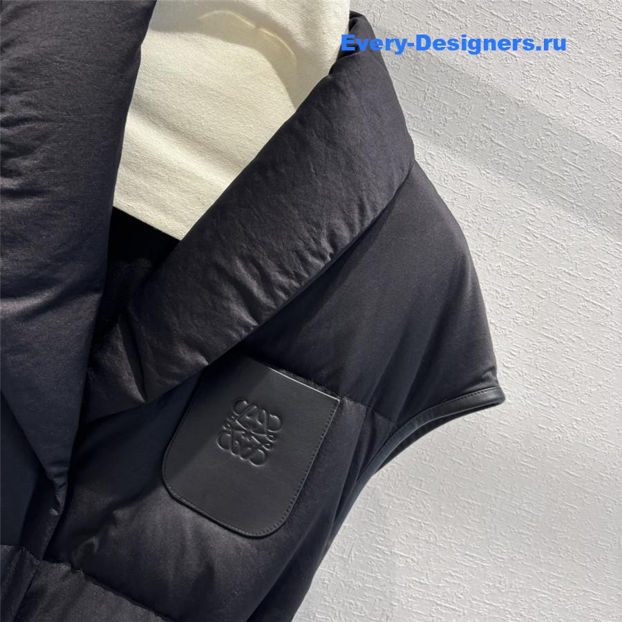 L0ew* lapel down vest