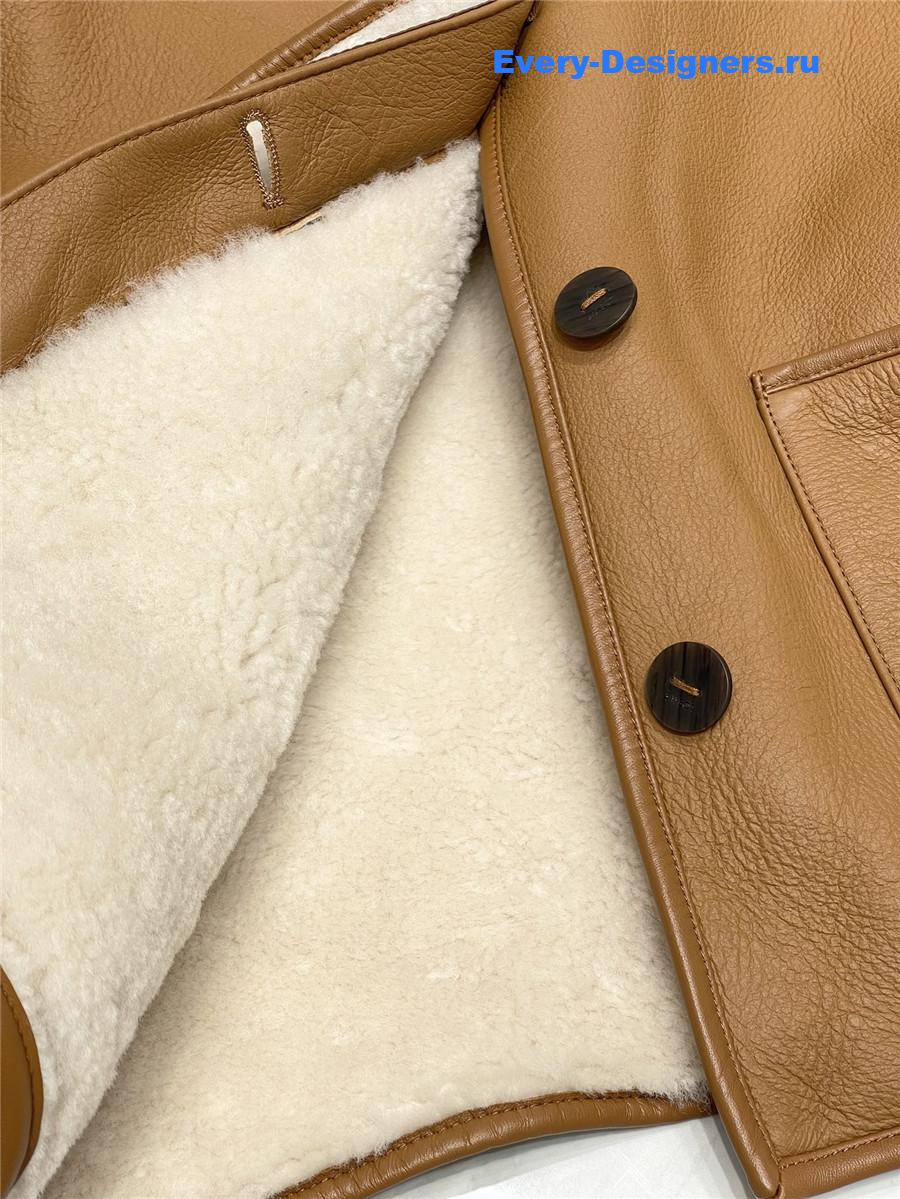 L0ew* logo long sleeve jacket