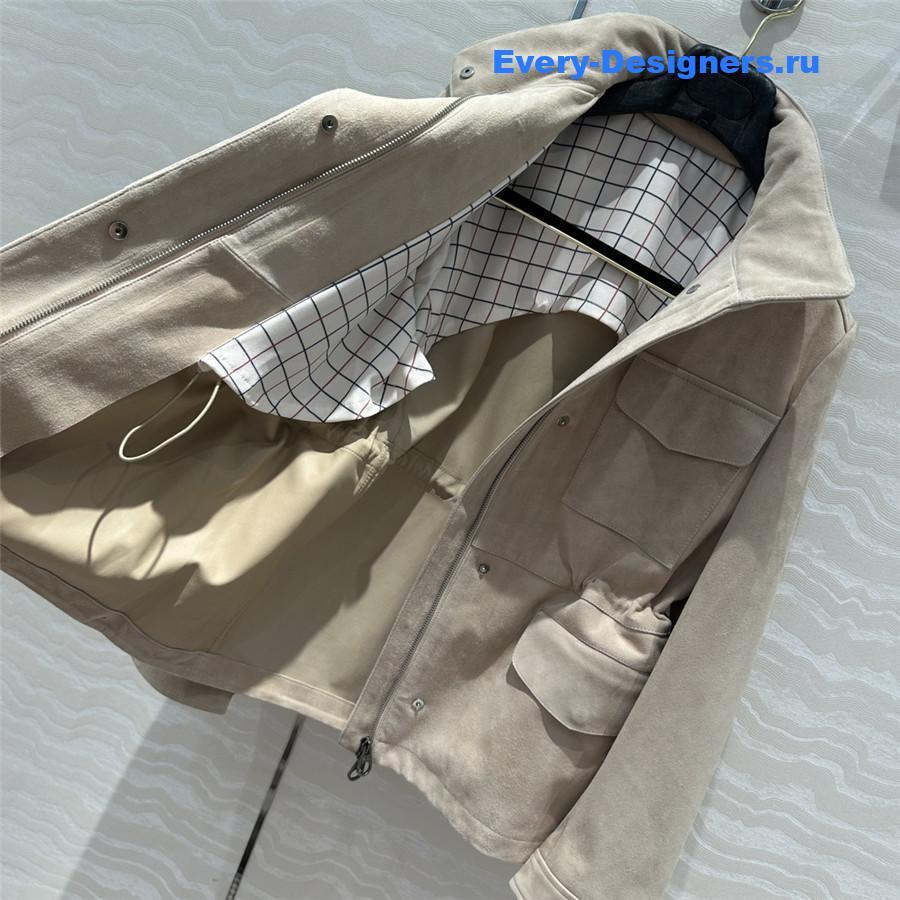 L0r0 P1ana traveler leather jacket