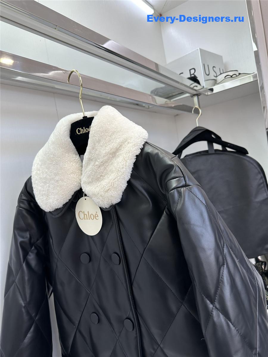 Chloé leather jacket