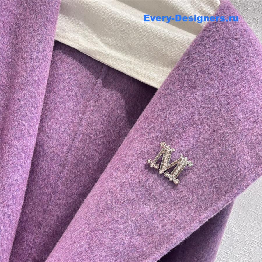 Vanitoo lapel wool coat