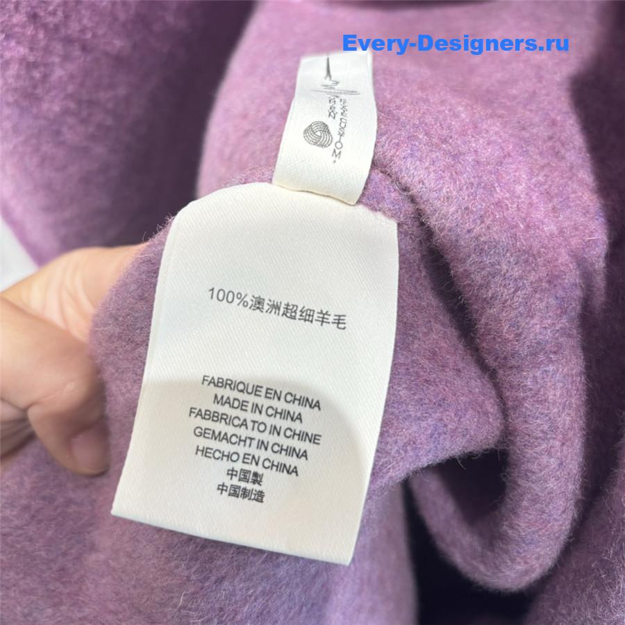 Vanitoo lapel wool coat