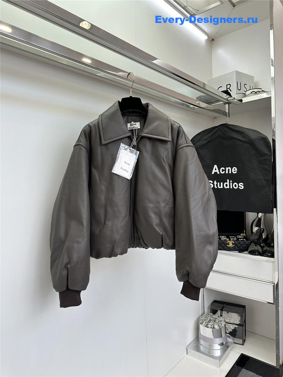 acne studios sheepskin coat