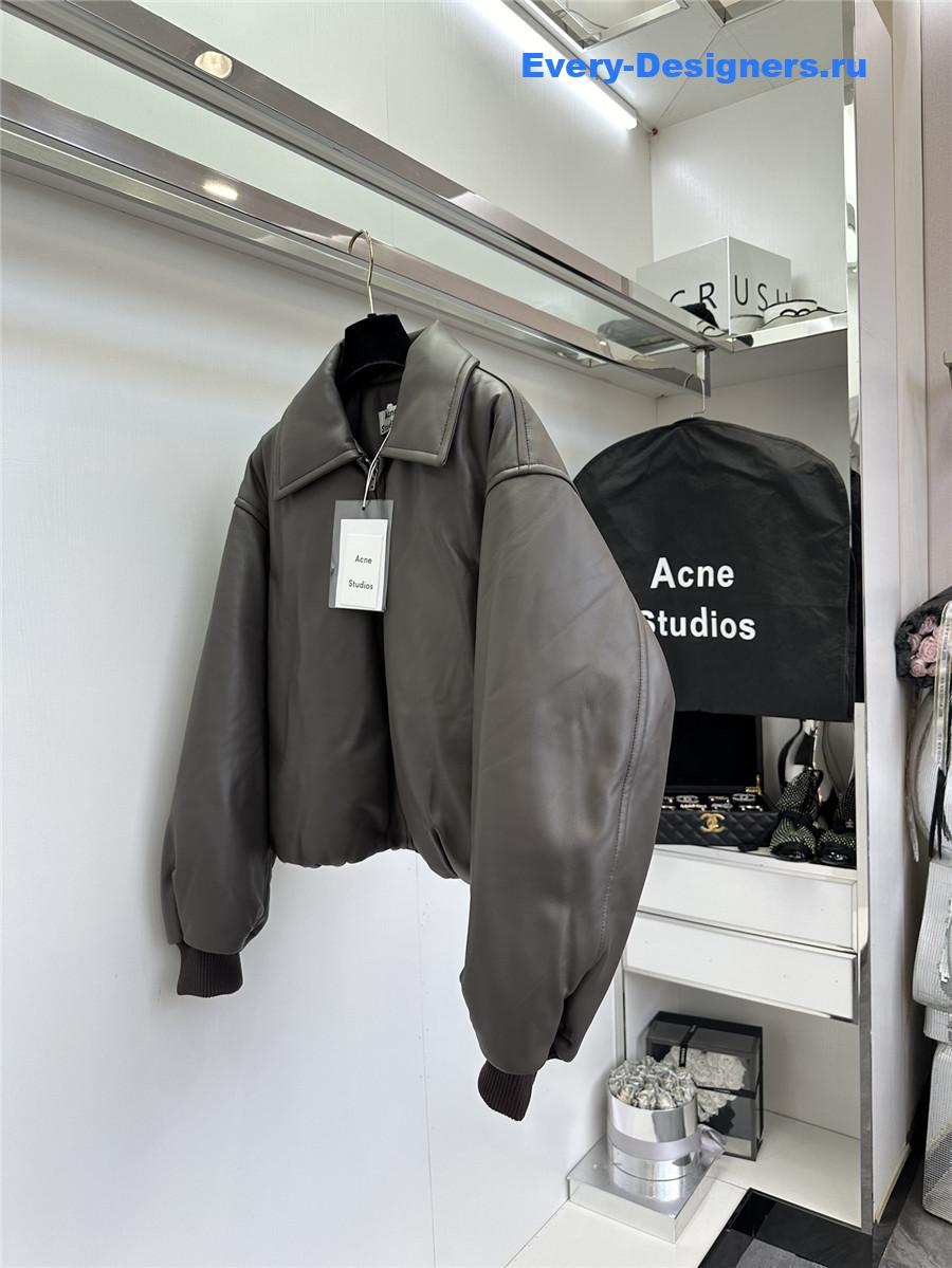 acne studios sheepskin coat