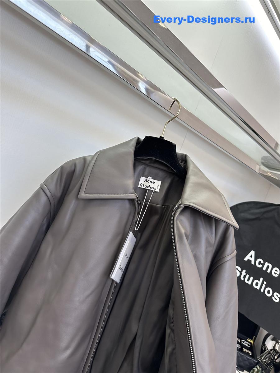 acne studios sheepskin coat