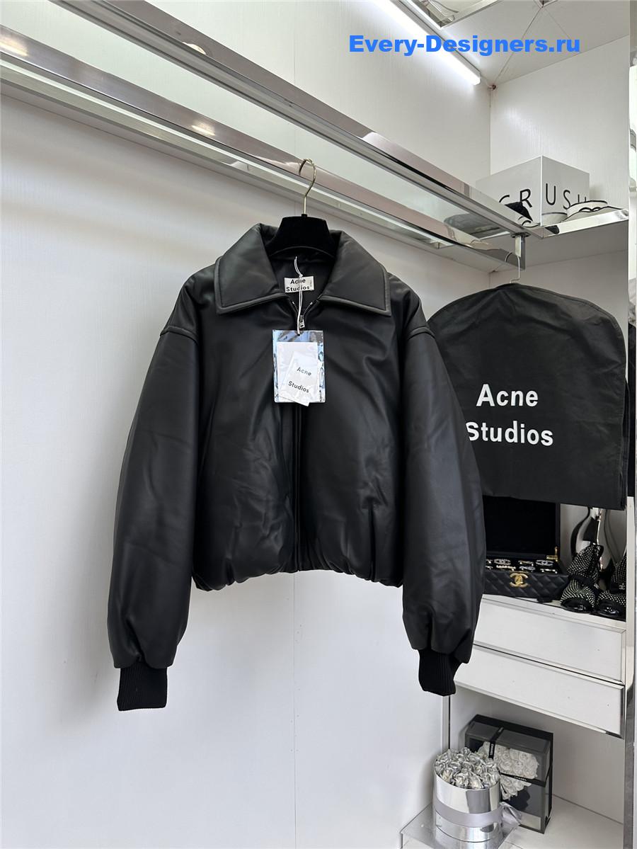 acne studios sheepskin coat