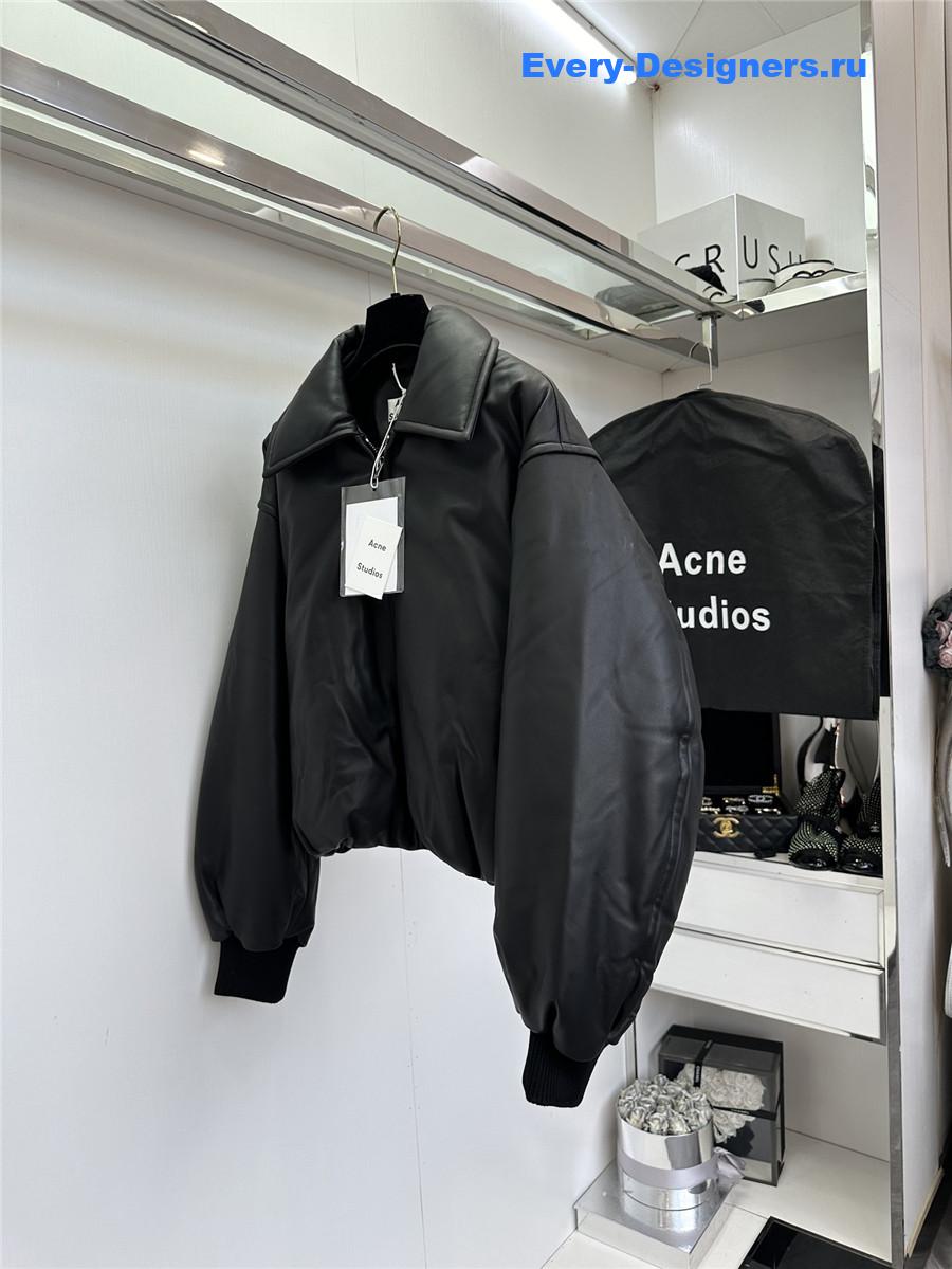 acne studios sheepskin coat