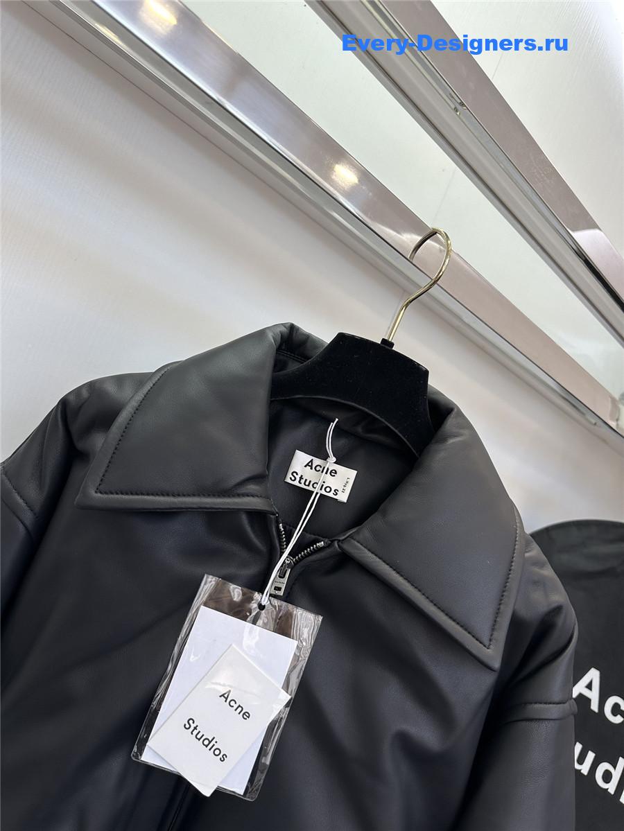 acne studios sheepskin coat