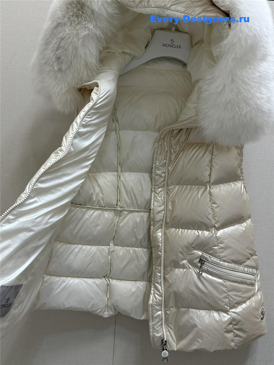 Moncler hooded down vest