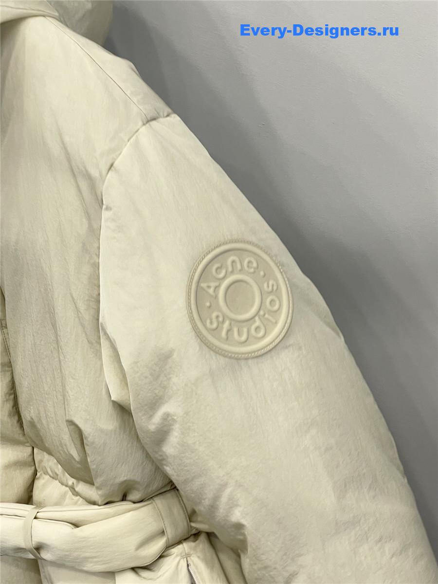 acne studios waist down jacket