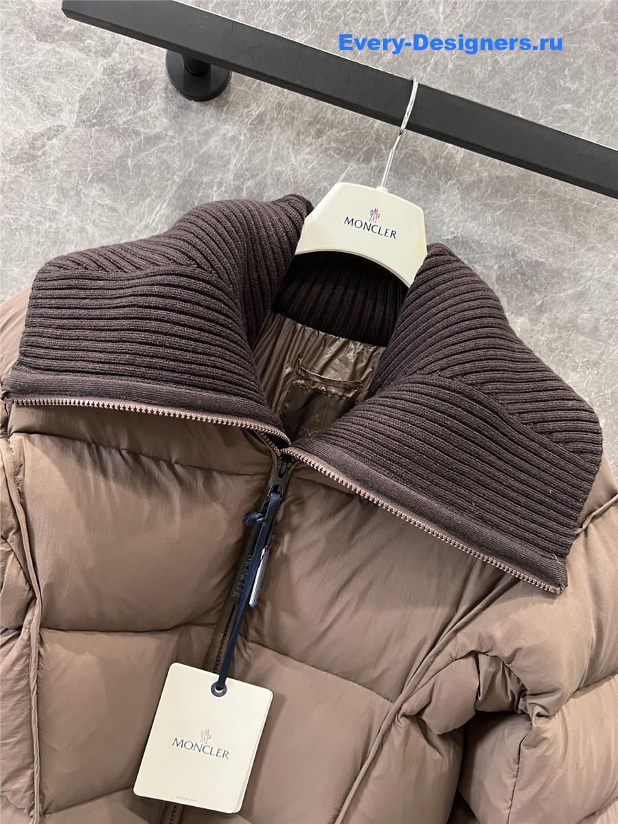 Moncler long down jacket