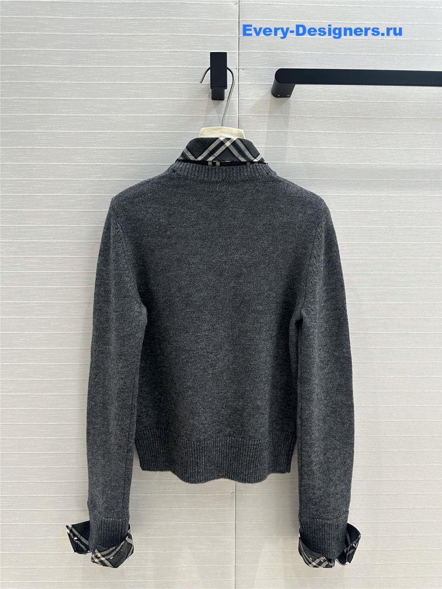 Bv*b*rry wool sweater grey