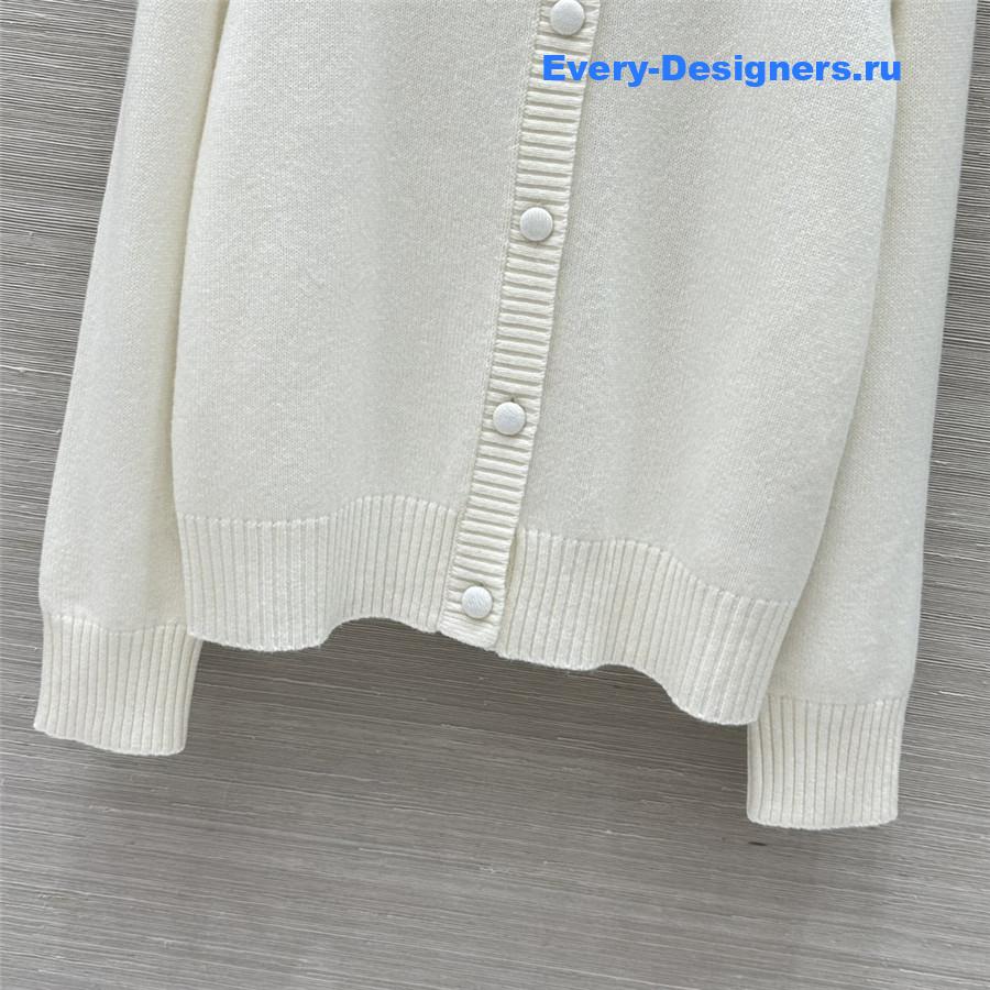 D10r cashmere knitted cardigan