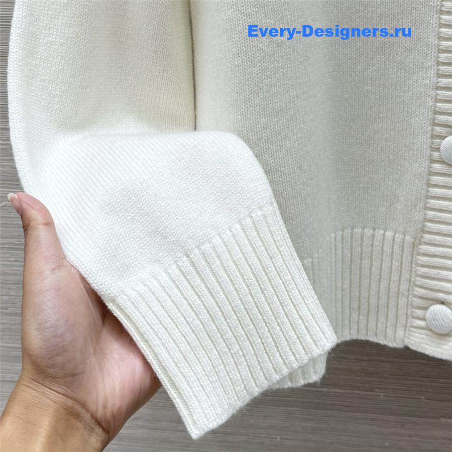 D10r cashmere knitted cardigan