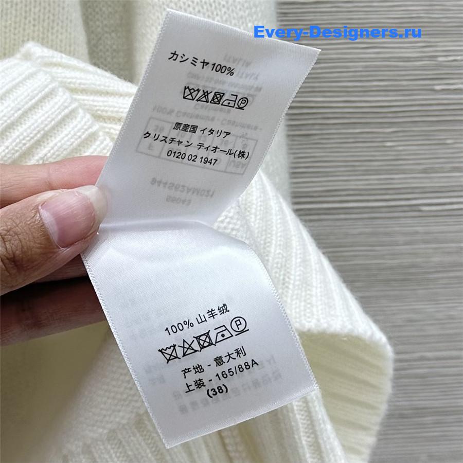 D10r cashmere knitted cardigan