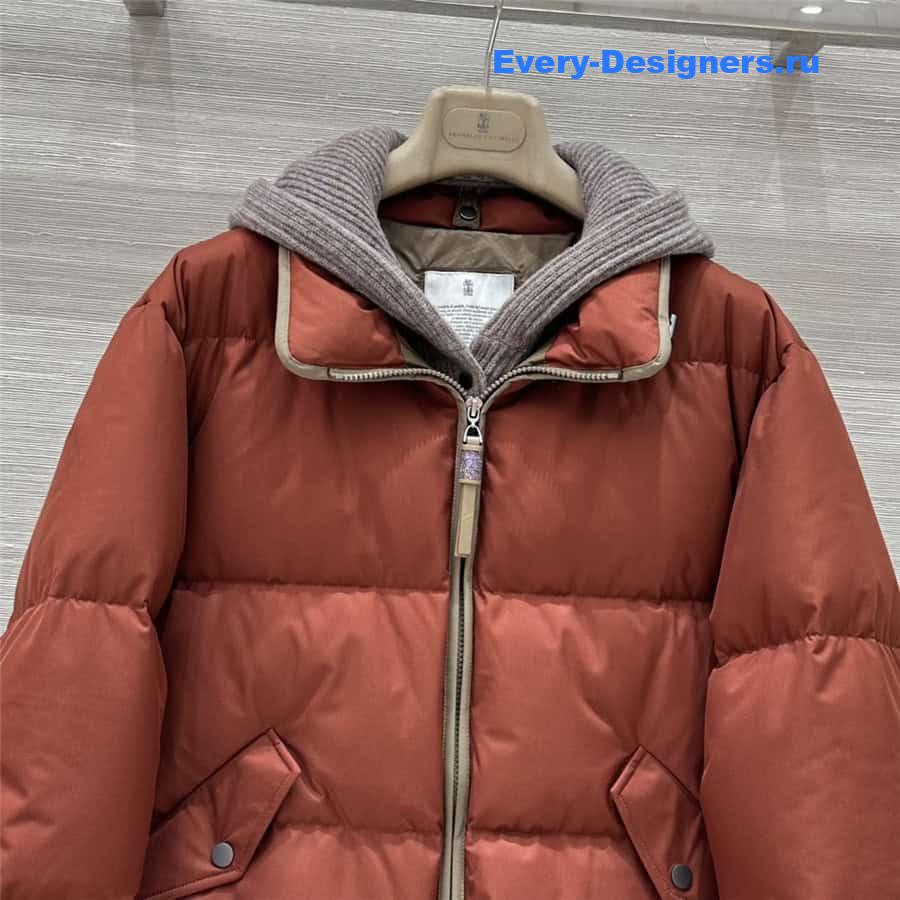 BC Cropped Down Jacket with Hood