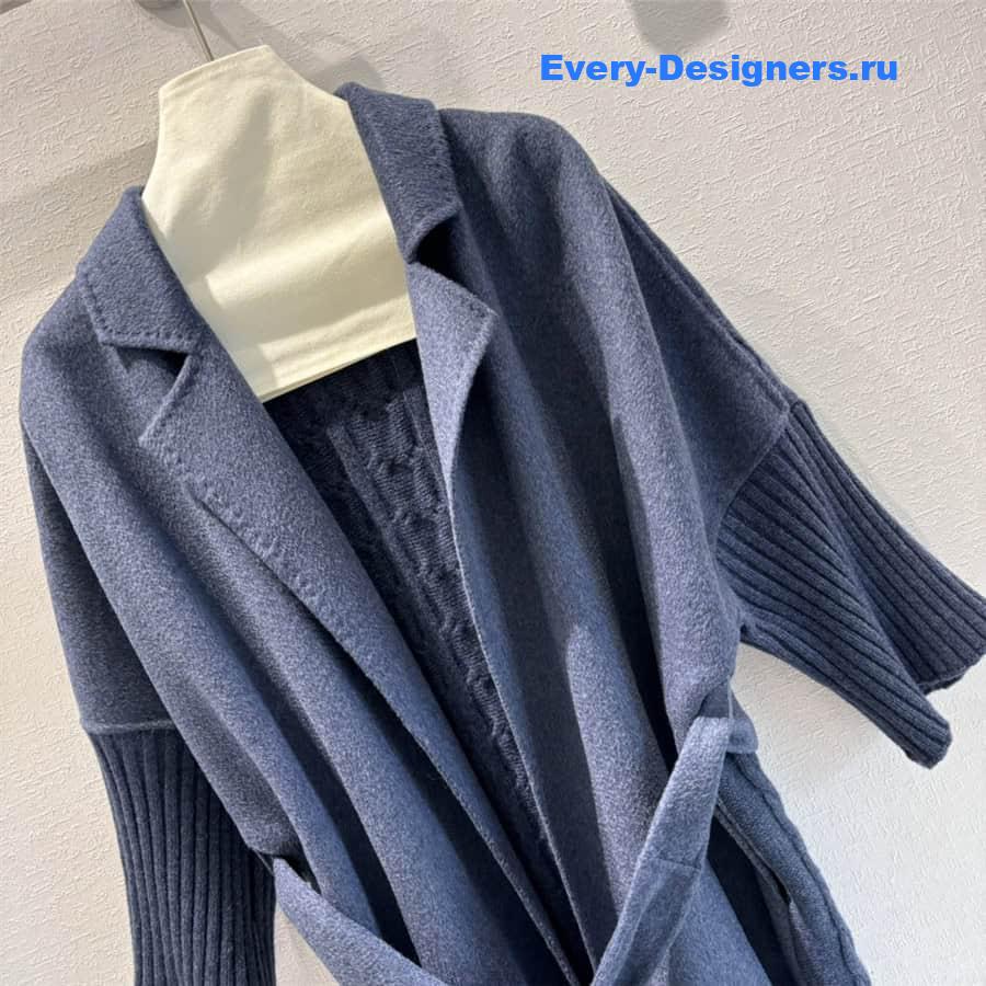 Vanitoo Long Cashmere Wool Coat