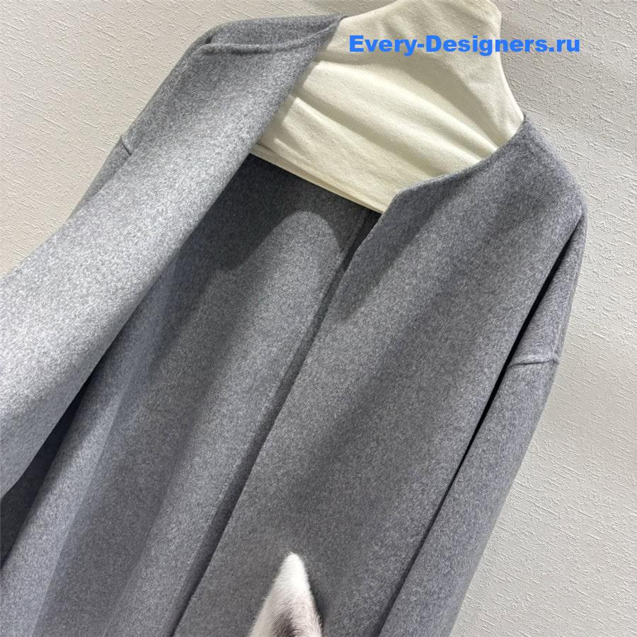 L0r0 P1ana cashmere mink coat