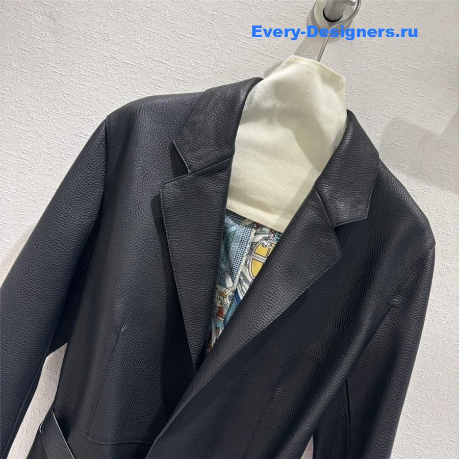 H**me5 lambskin blazer