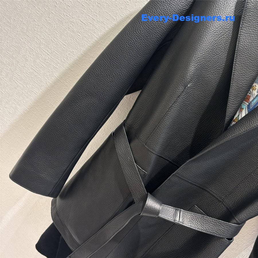 H**me5 lambskin blazer