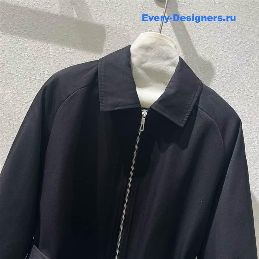 H**me5 waist trench coat