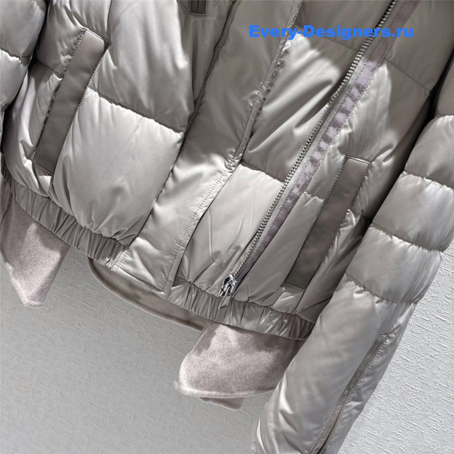 BC lapel two-piece down jacket