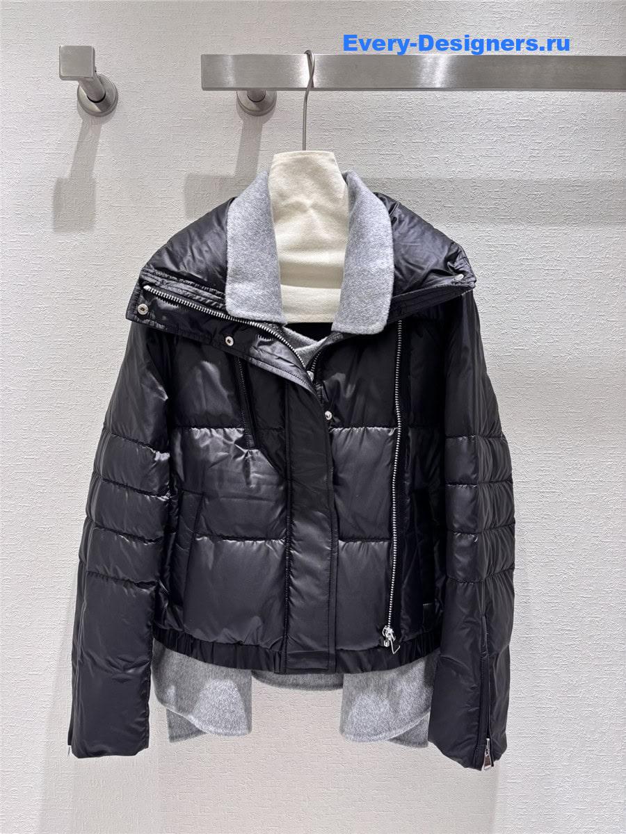 BC lapel two-piece down jacket