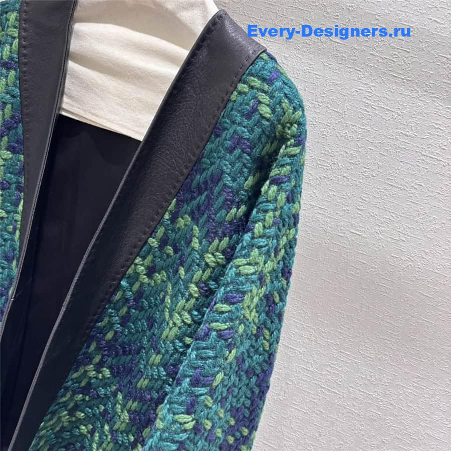 b0tt*ga Ven*ta v-neck buttonless wool coat