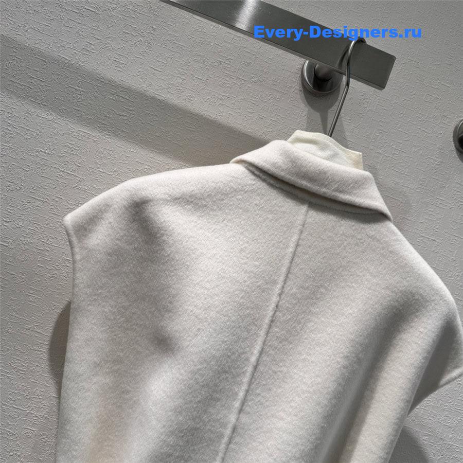 H**me5 belted vest jacket